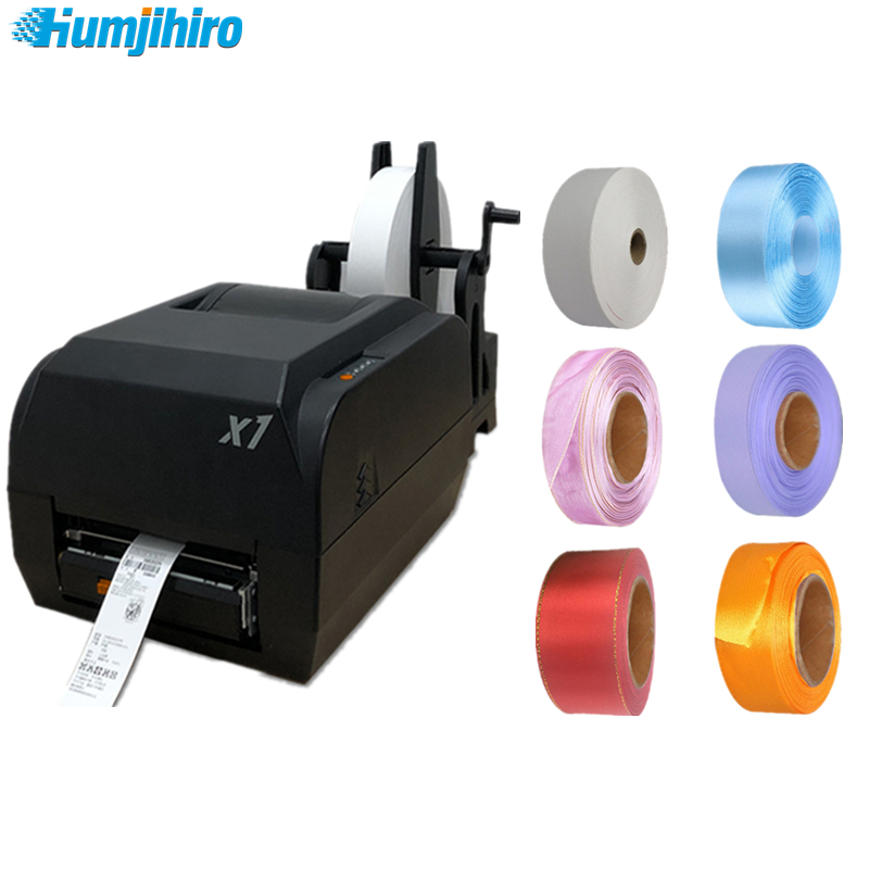 Commercial Ribbon Printing Machine - Gold Stain Ribbon Printer 12mm-108mm Digital