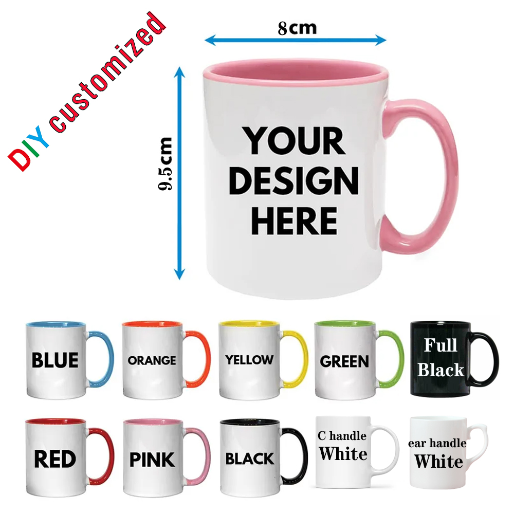 Sublimation Mug Blank - Personalized Your Photo Mug, Custom NAME