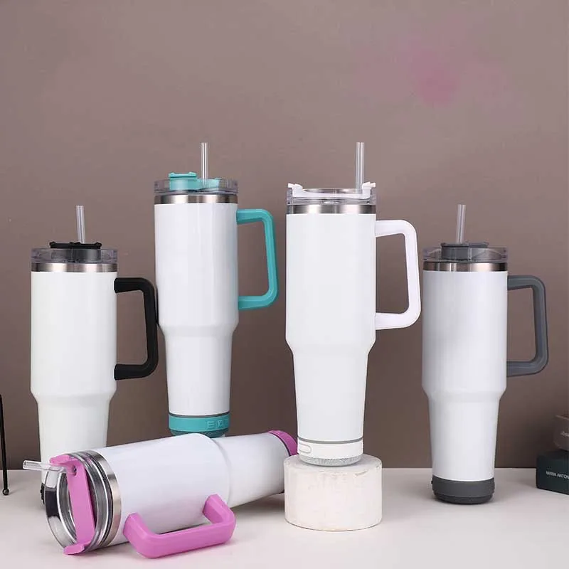 Sublimation Mug Blank - 40OZ Sublimation Blank Tumbler Stainless Steel