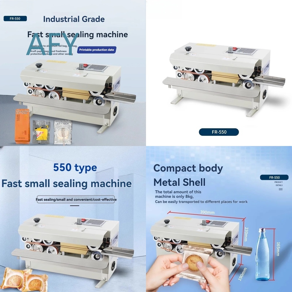 Commercial Printing And Packaging - Automatic Continuous Heat Sealing Machine for