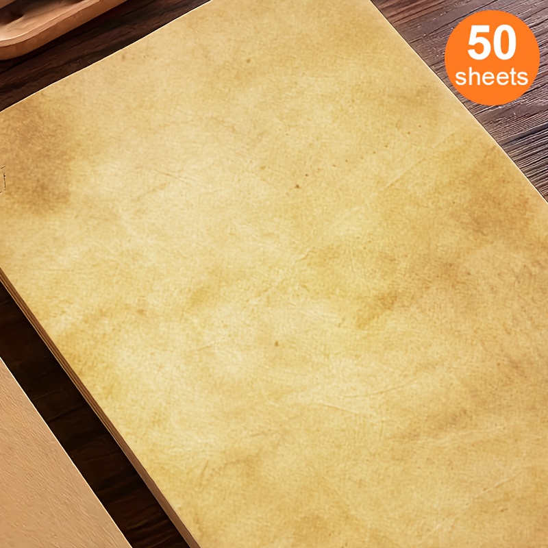 50 sheets of retro nostalgic A - Commercial Printing Paper recension och pris