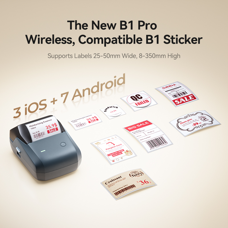 Niimbot B1/B1 Pro Inkless Labe - Commercial Printing Business recension och pris