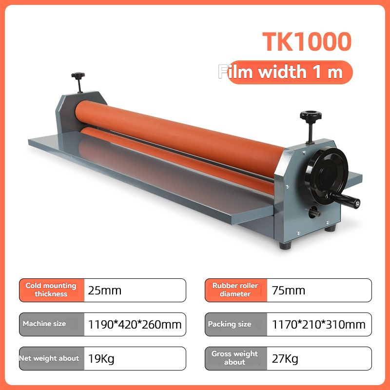 TK1000 Laminator Manual Cold L - Laminator Cold Roll recension och pris