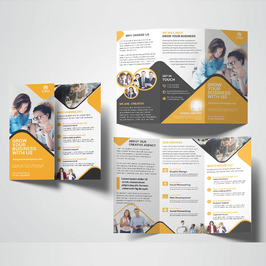 Custom Full Color Flyer Brochu - Commercial Printing Business recension och pris