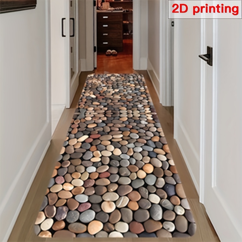 Farmhouse Stone Flower Bathroo - Hall Commercial Printing recension och pris