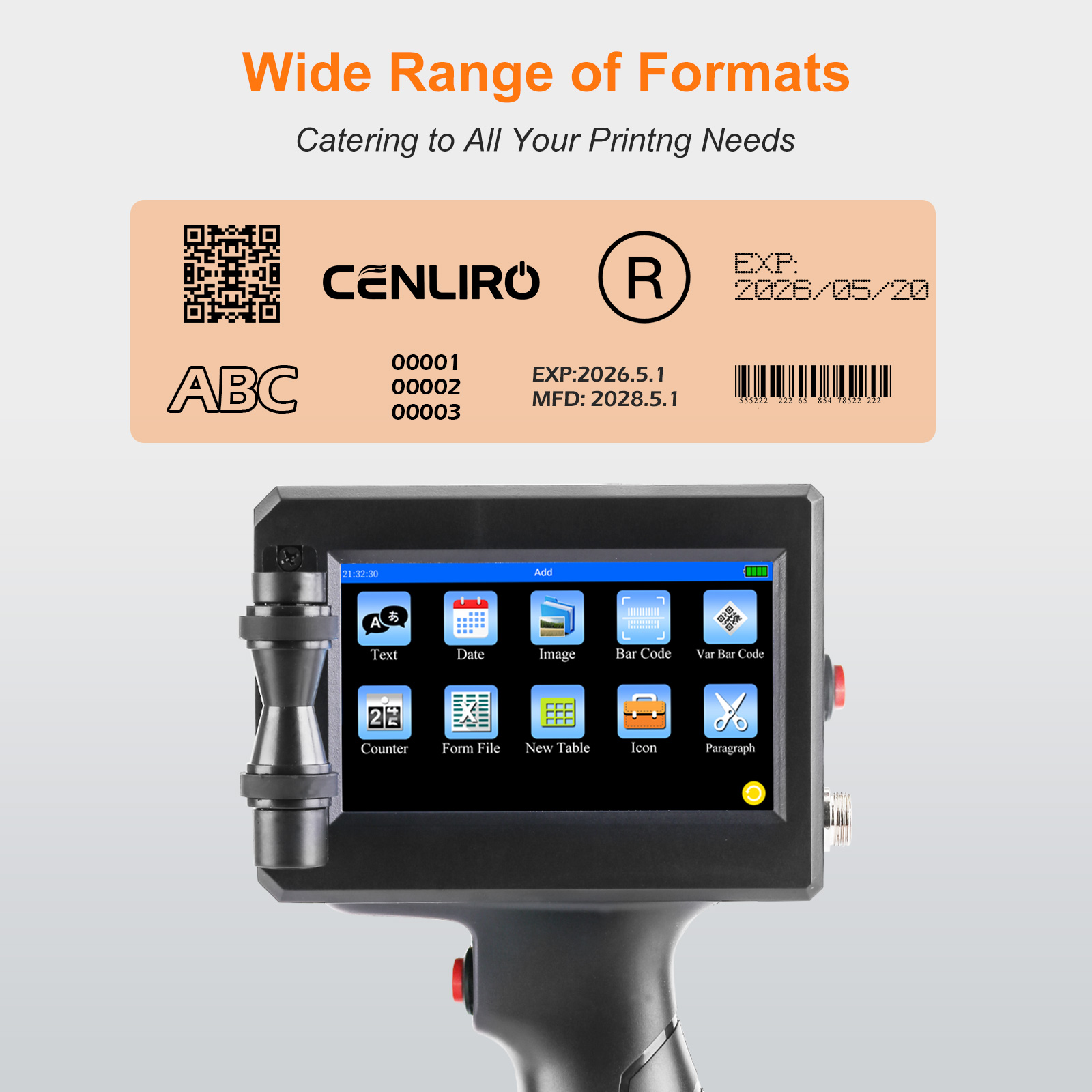 CENLIRO 12.7/25.4mm Handheld I - Commercial Book Printing Machines recension och pris