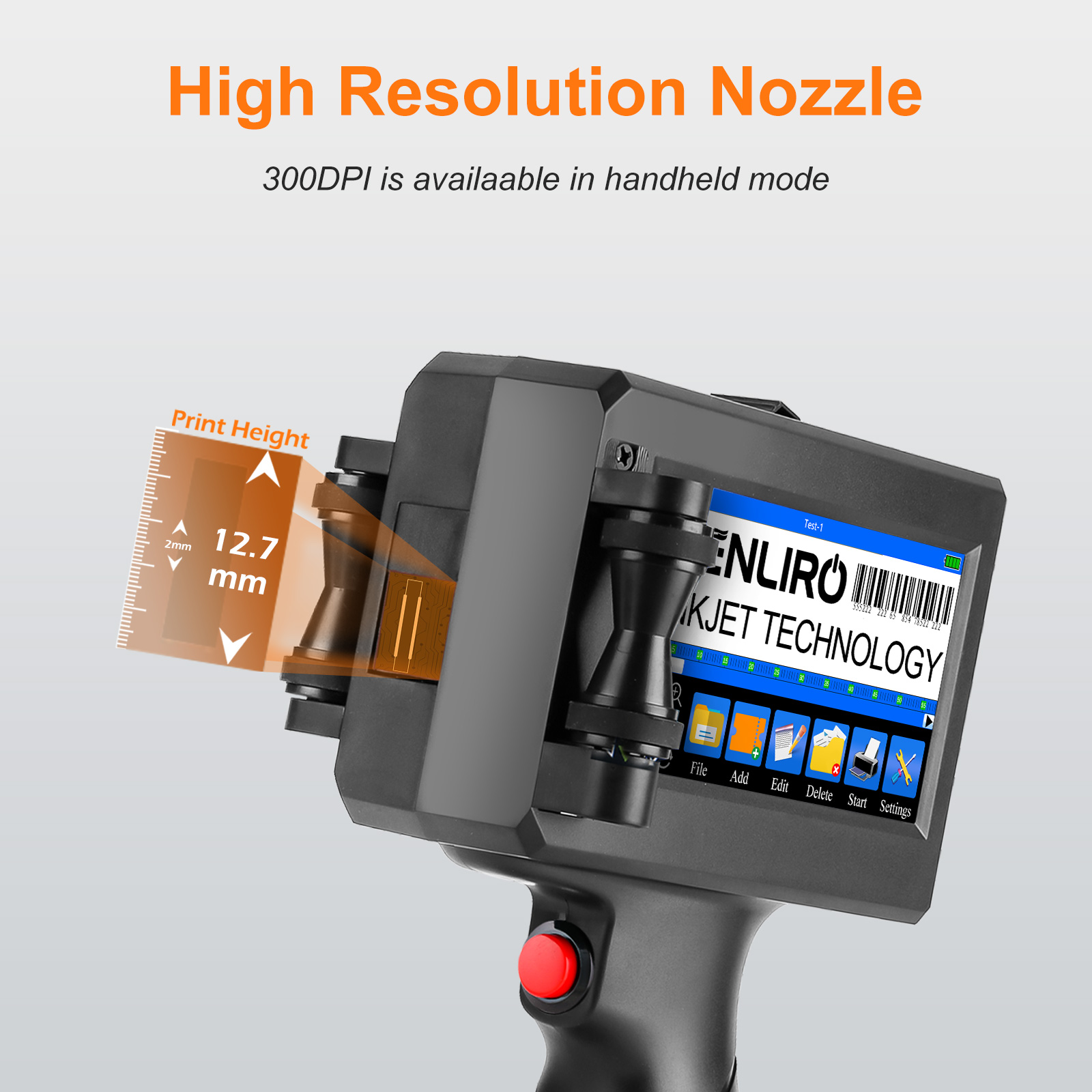 CENLIRO 12.7/25.4mm Handheld I - Commercial Book Printing Machines recension och pris