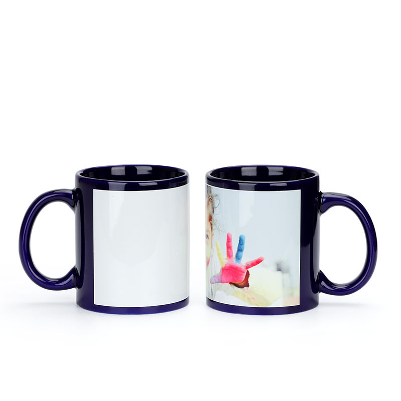 Black Cup DIY LOGO Ceramic 350 - Sublimation Mug Blank recension och pris