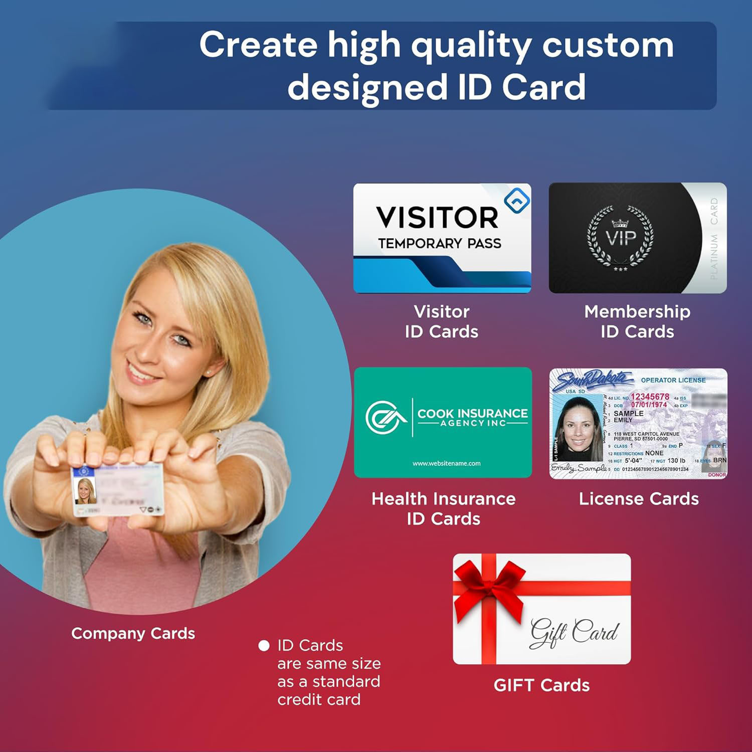 Hiti cs220e Plastic id Card Pr - Commercial Ribbon Printing Machine recension och pris