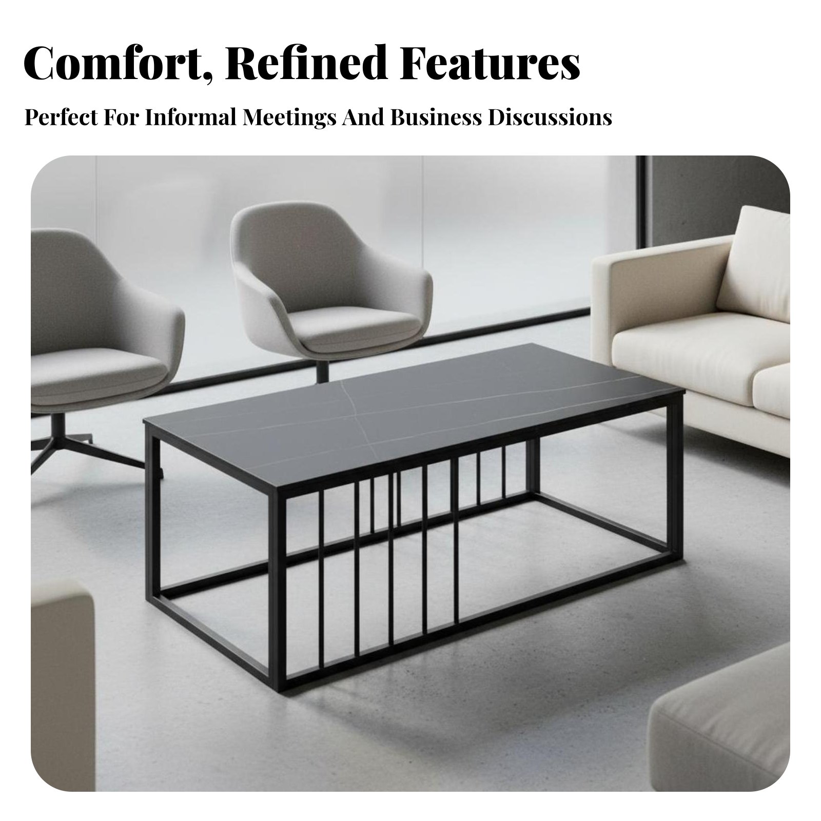 Office Sofa and Table Combo Bu - Commercial Printing Business recension och pris