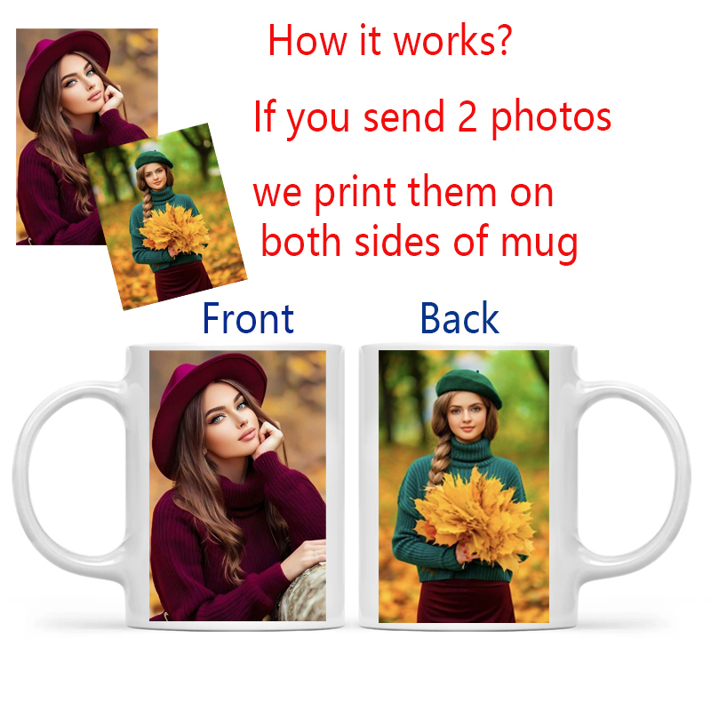 Personalized Your Photo Mug, C - Sublimation Mug Blank recension och pris