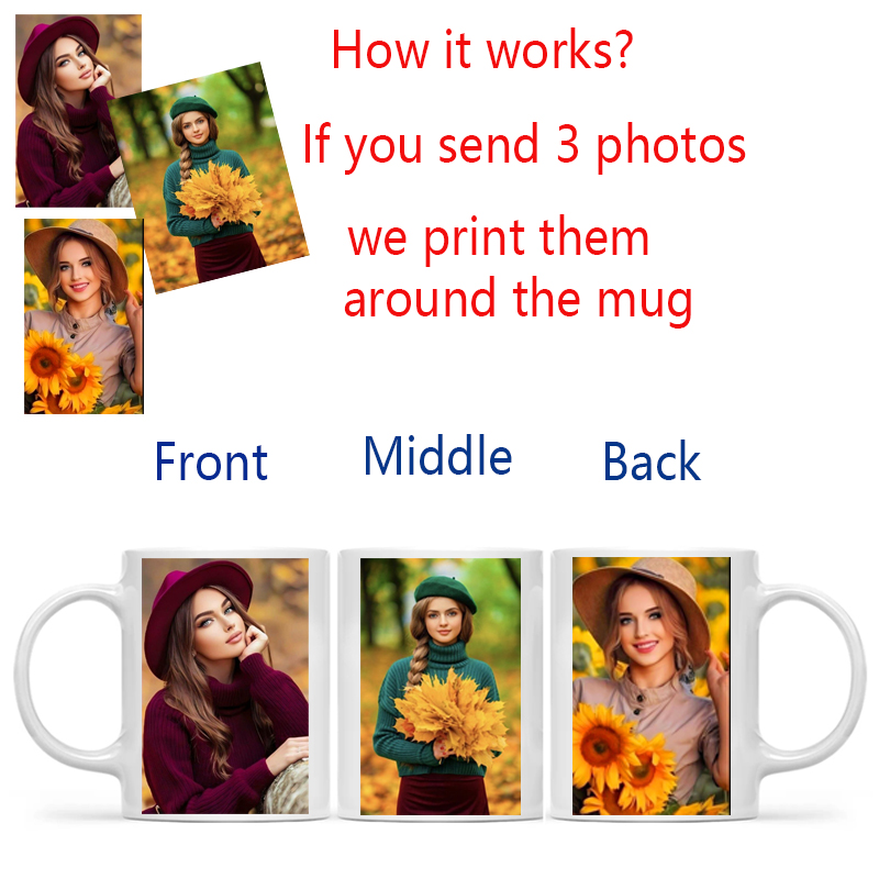Personalized Your Photo Mug, C - Sublimation Mug Blank recension och pris