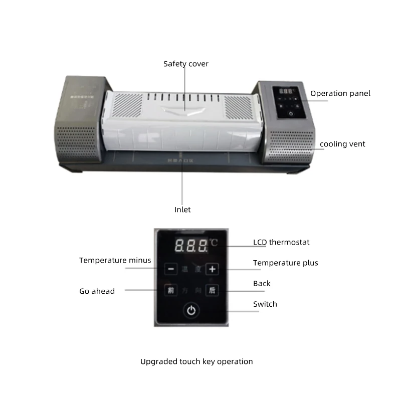 New DC-3302B A3 Cold Roll Lami - Laminator Cold Roll recension och pris