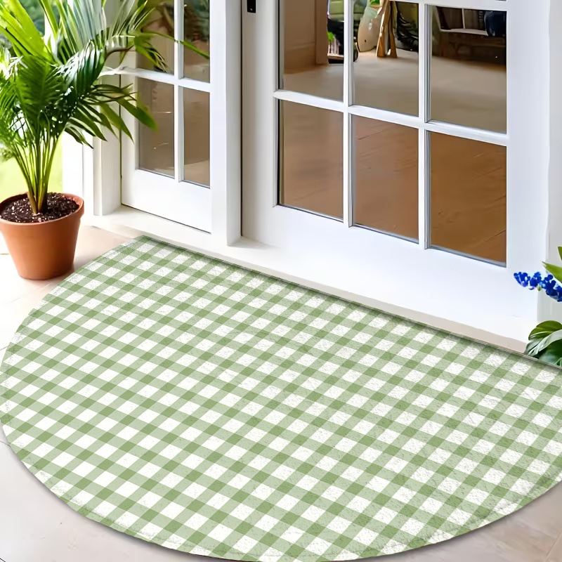 Simple Retro Gingham Grid Moti - Hall Commercial Printing recension och pris