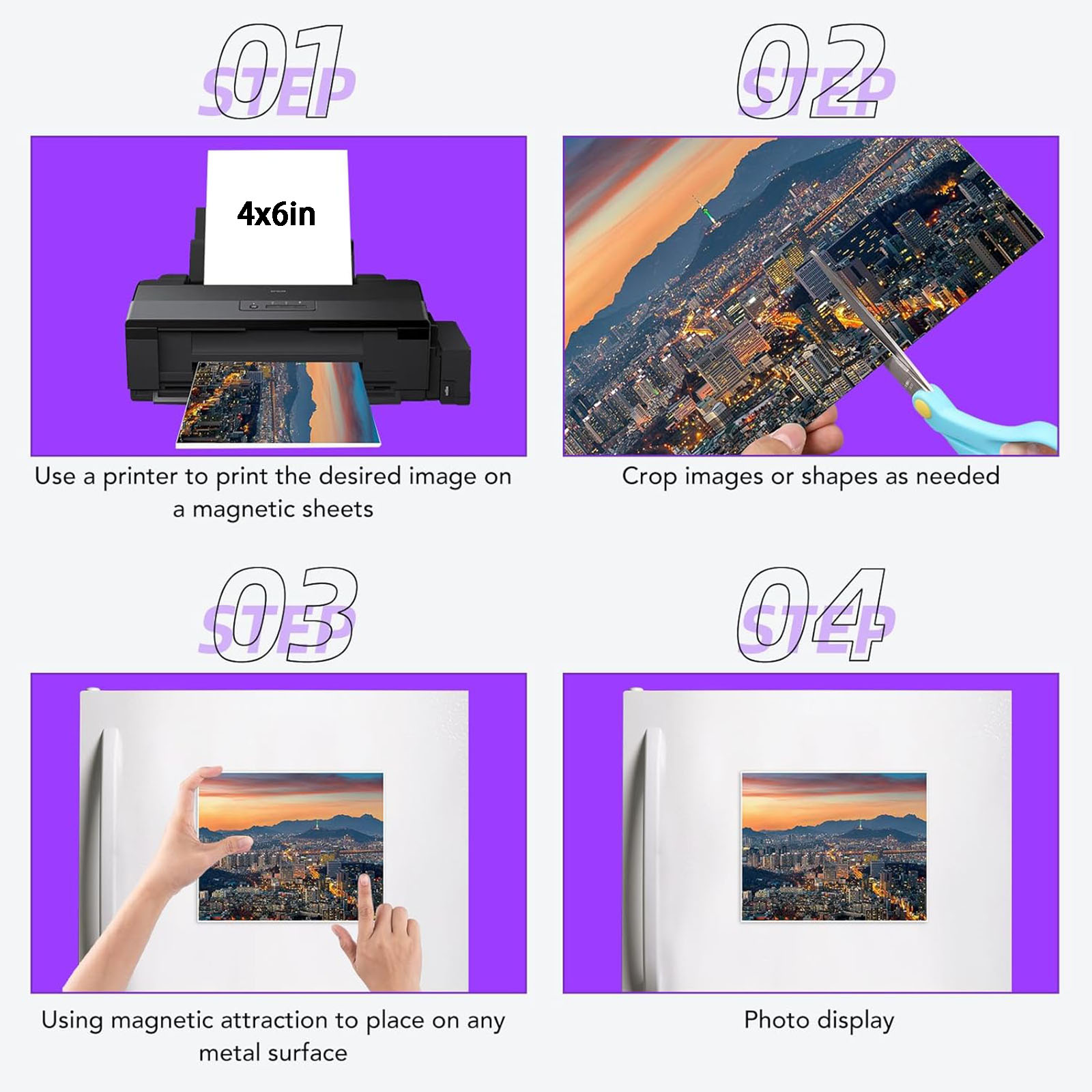 10/20 Sheets 4R Printable Glos - Commercial Printing Paper recension och pris
