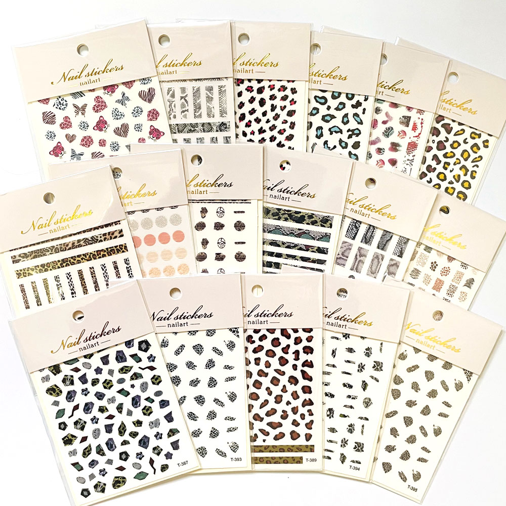 1 Sheet Leopard Sticker 3D Sli - Commercial Printing Paper recension och pris