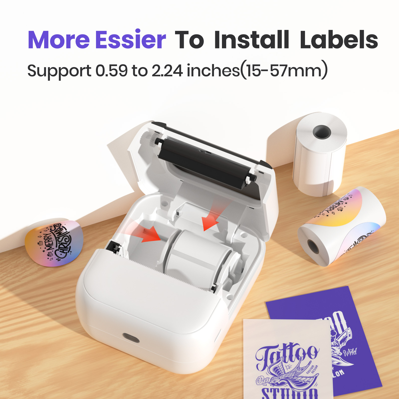 C50 Mini Wireless Tattoo Print - Commercial Book Printing Machines recension och pris