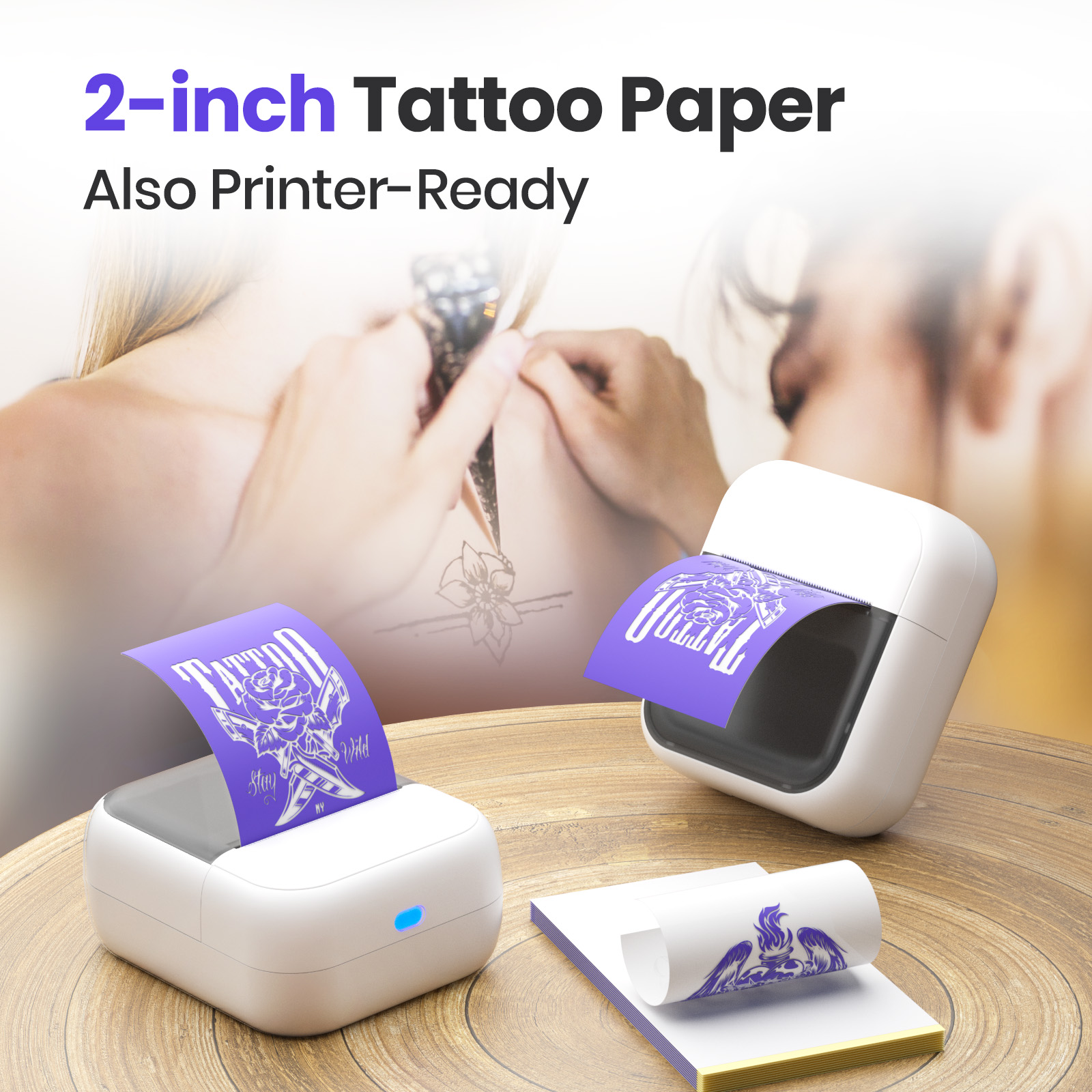 C50 Mini Wireless Tattoo Print - Commercial Book Printing Machines recension och pris