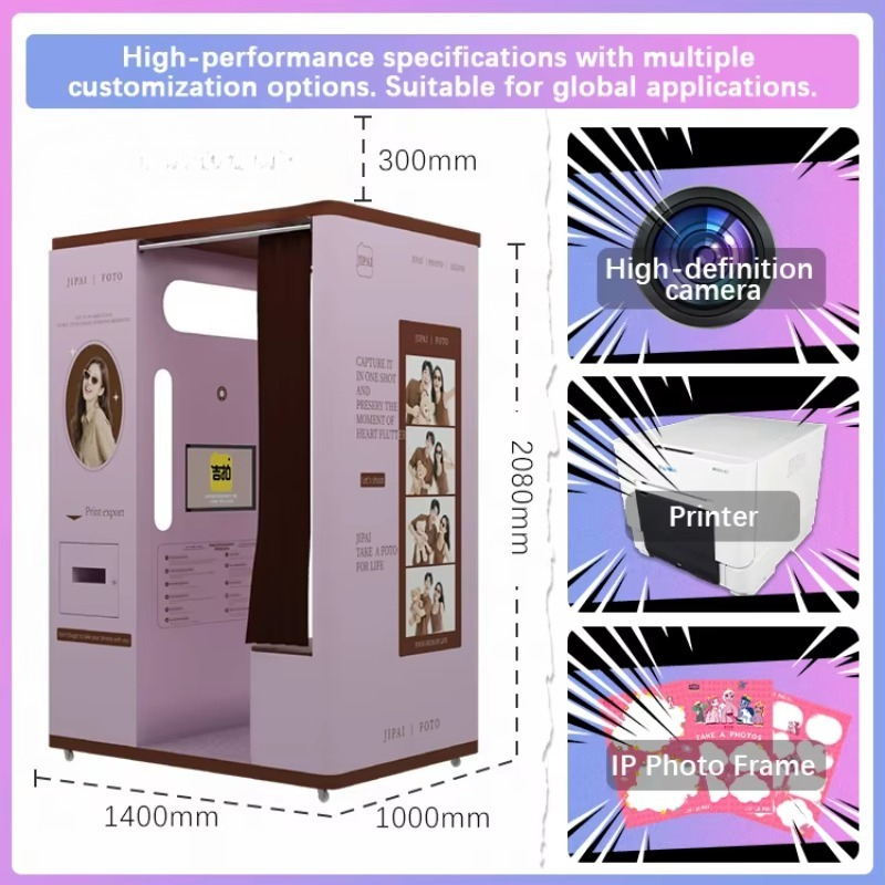 customized selfie booth automa - Commercial Photo Printing Kiosk recension och pris