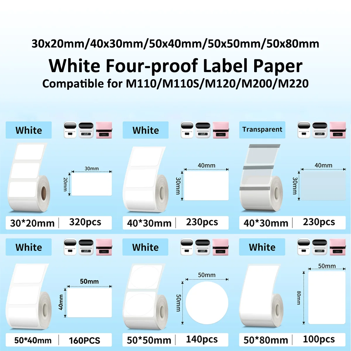 Thermal Sticker paper Thermal  - Commercial Printing Paper recension och pris