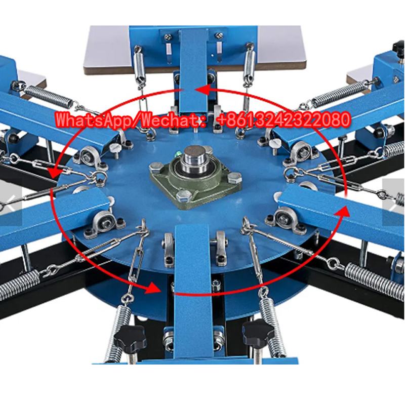 4 Color Screen Printing Machin - Commercial Ribbon Printing Machine recension och pris
