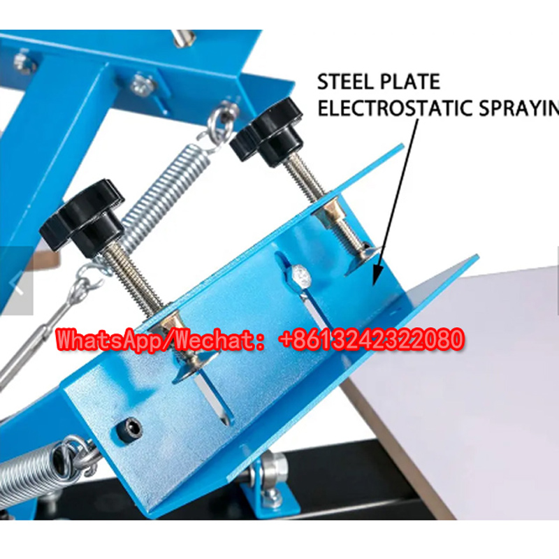 4 Color Screen Printing Machin - Commercial Ribbon Printing Machine recension och pris