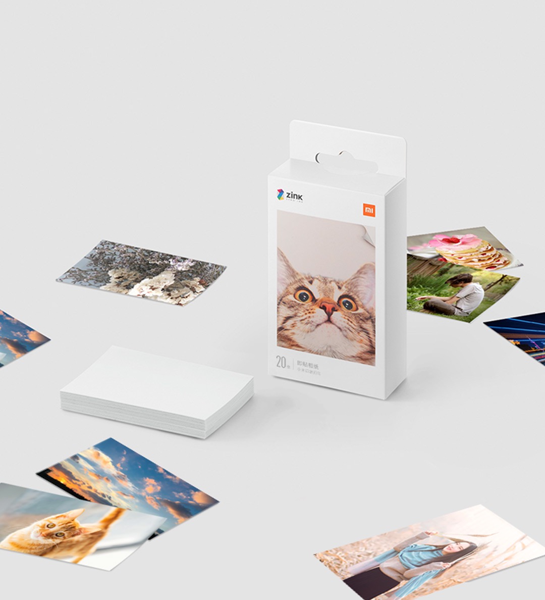 Original 100% Xiaomi ZINK Pock - Commercial Printing Paper recension och pris