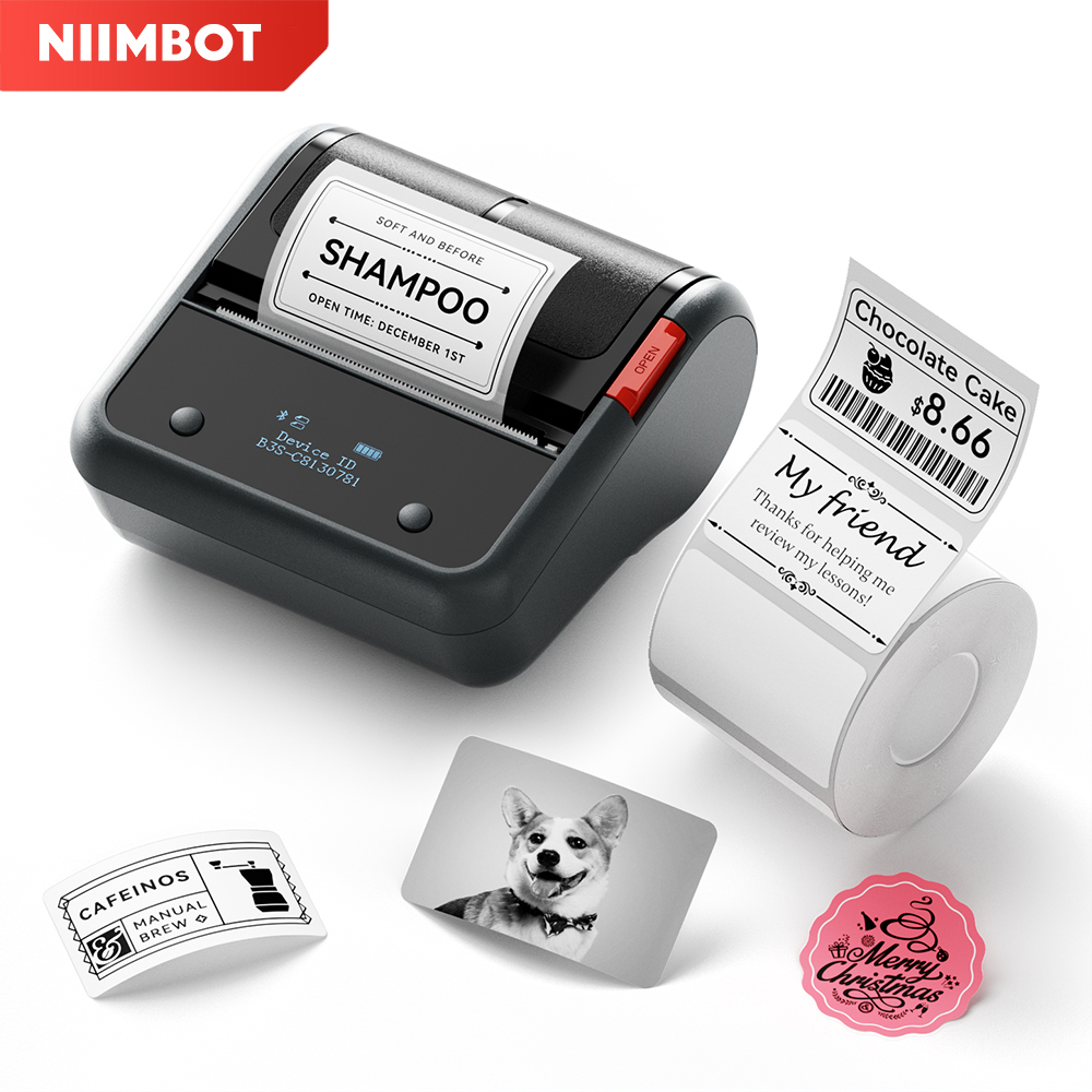 Niimbot B3S Wireless Label Pri - Commercial Printing Paper recension och pris