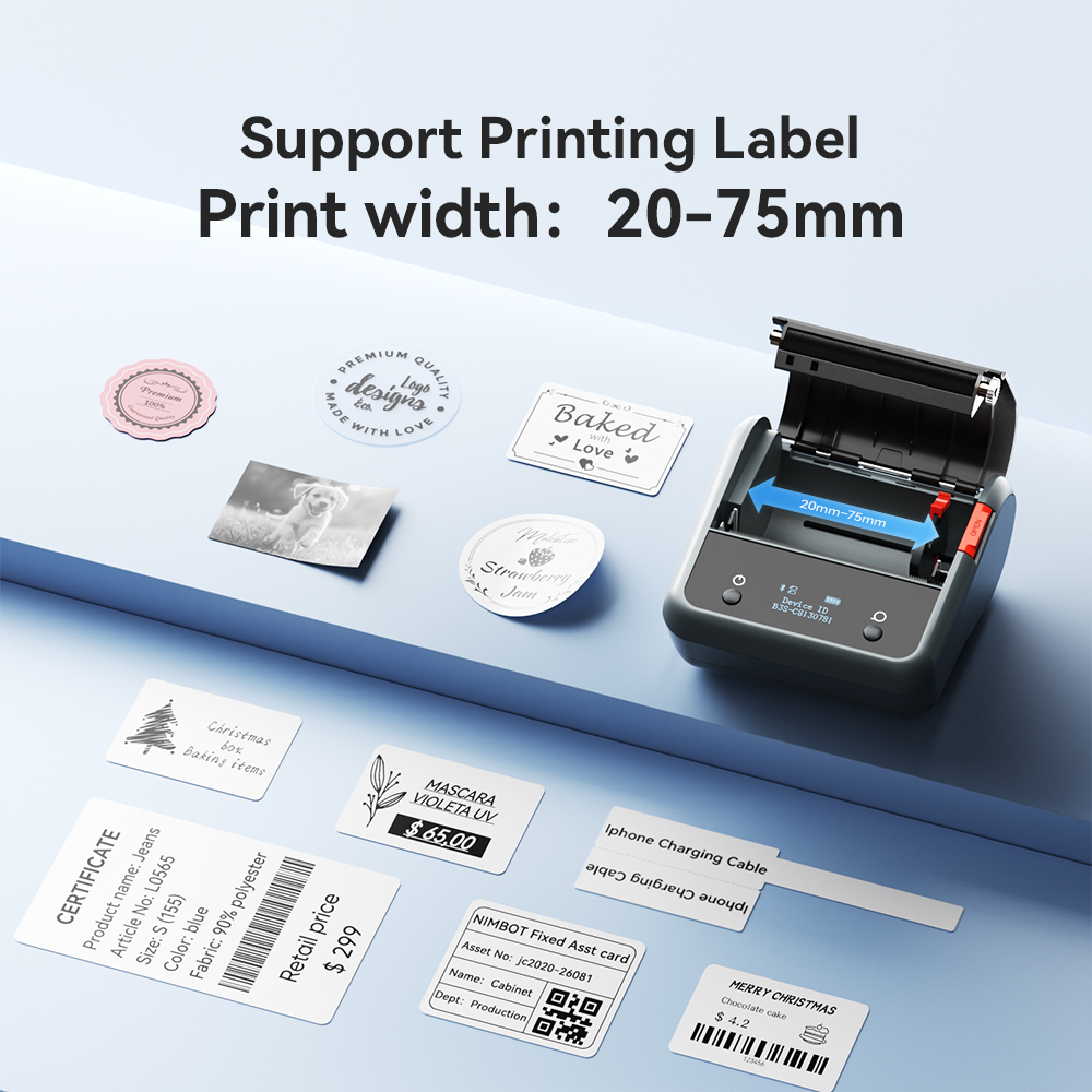 Niimbot B3S Wireless Label Pri - Commercial Printing Paper recension och pris