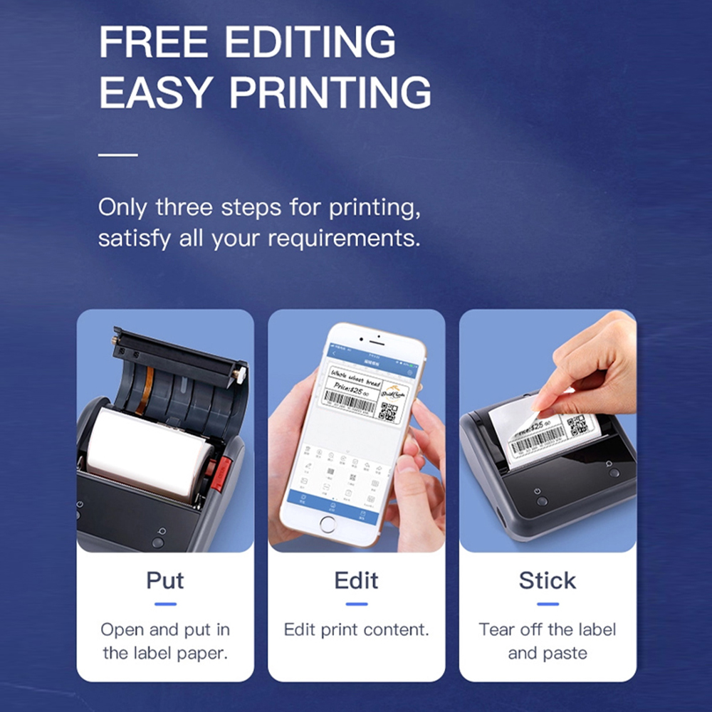 Niimbot B3S Wireless Label Pri - Commercial Printing Paper recension och pris