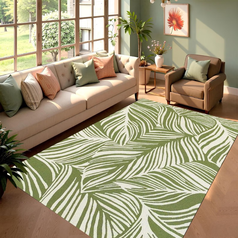 Green Leaf Carpet Nordic Style - Hall Commercial Printing recension och pris