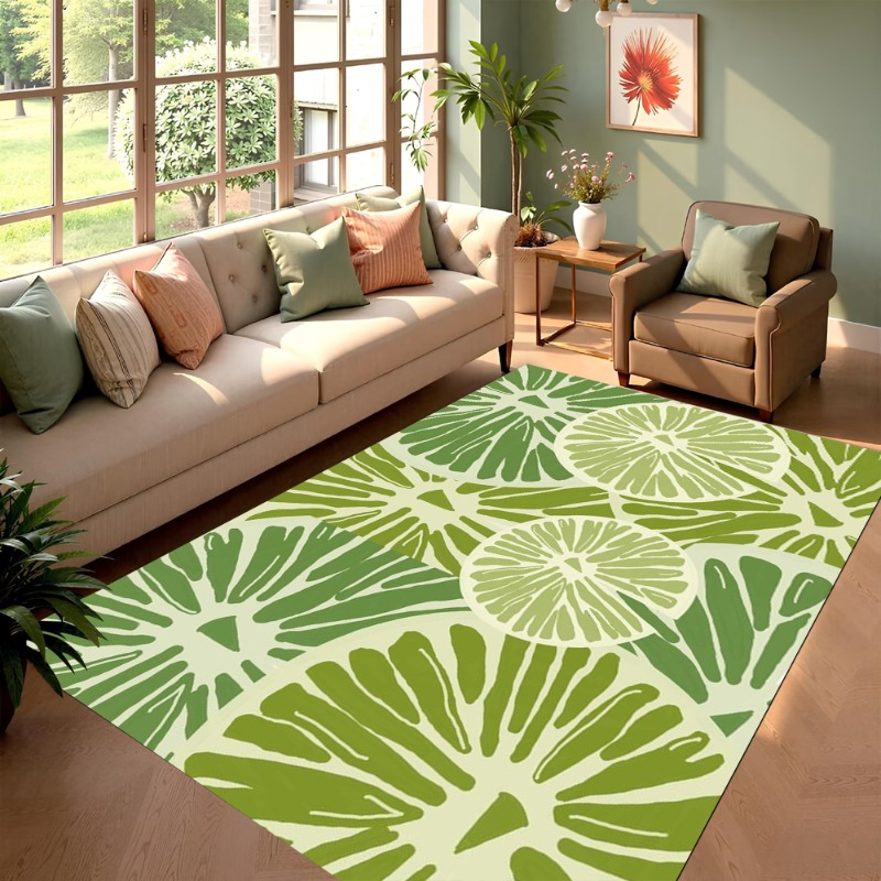 Green Leaf Carpet Nordic Style - Hall Commercial Printing recension och pris