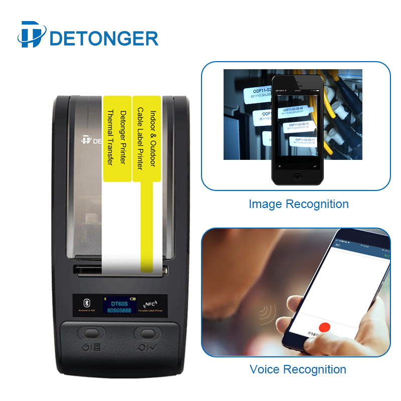 DETONGER DT60S Portable Therma - Commercial Ribbon Printing Machine recension och pris