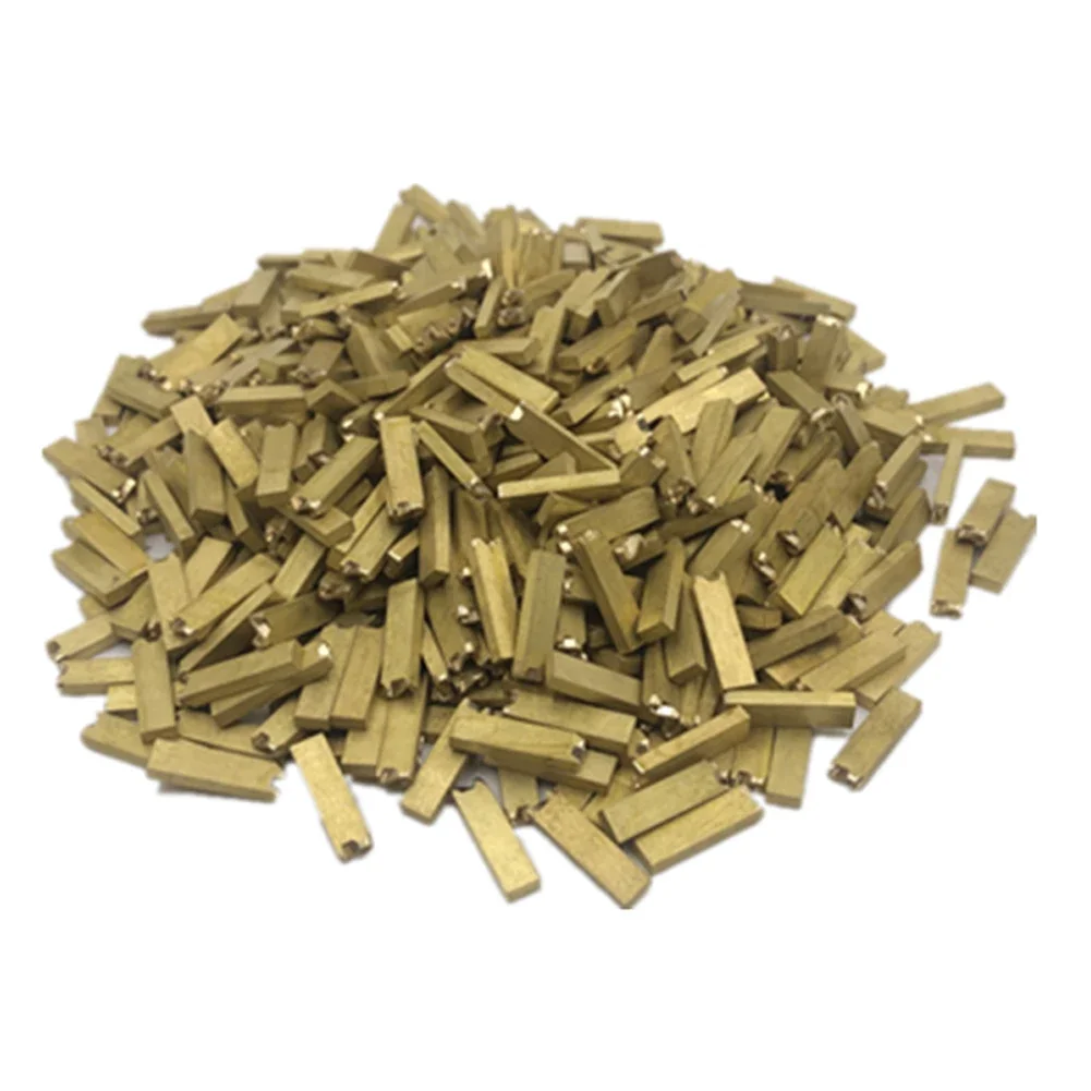 120pcs Hot Stamp Copper Letter - Commercial Ribbon Printing Machine recension och pris