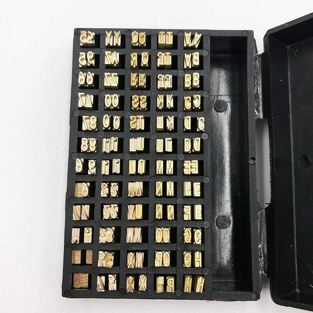 120pcs Hot Stamp Copper Letter - Commercial Ribbon Printing Machine recension och pris