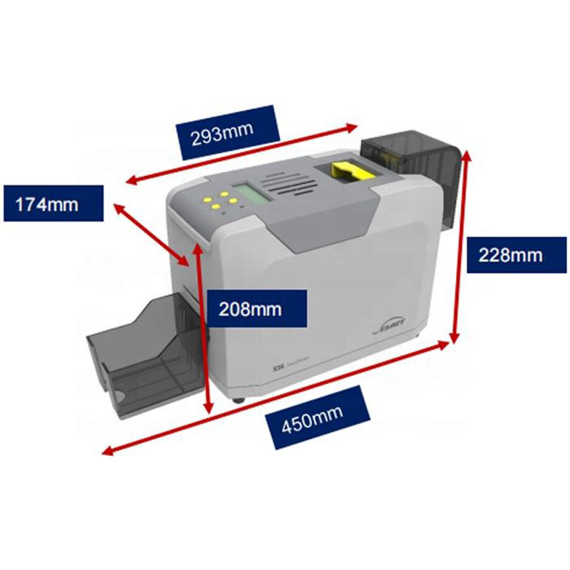 Seaory S26 ID Card Printer Mac - Commercial Ribbon Printing Machine recension och pris