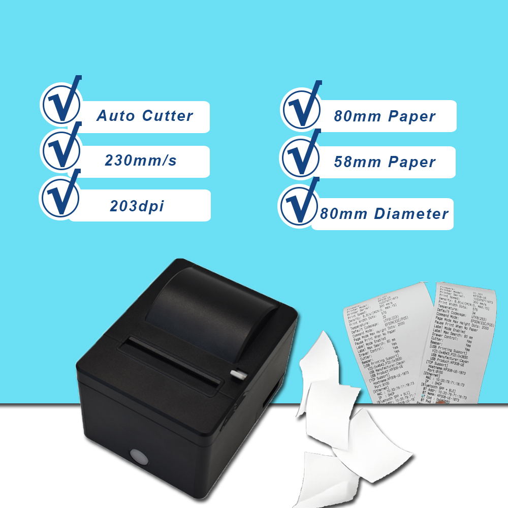 Wireless Bluetooth Thermal Rec - Commercial Printing Business recension och pris