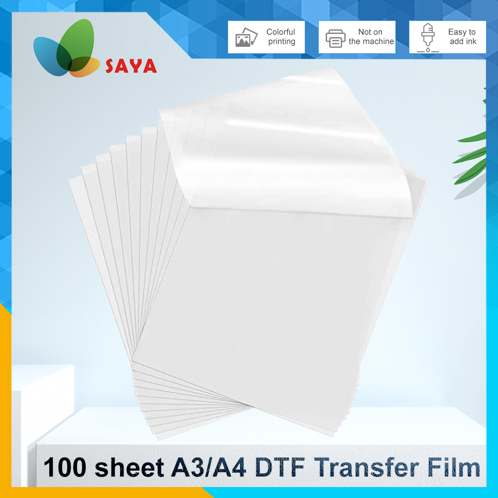 50/100 Pcs DTF Film A3/A4 Doub - Commercial Printing Paper recension och pris