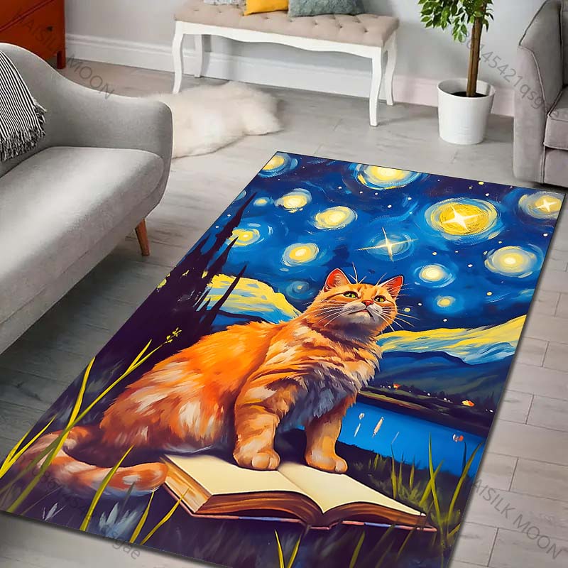 1PC Cat sitting on book under  - Commercial Book Printing Machines recension och pris