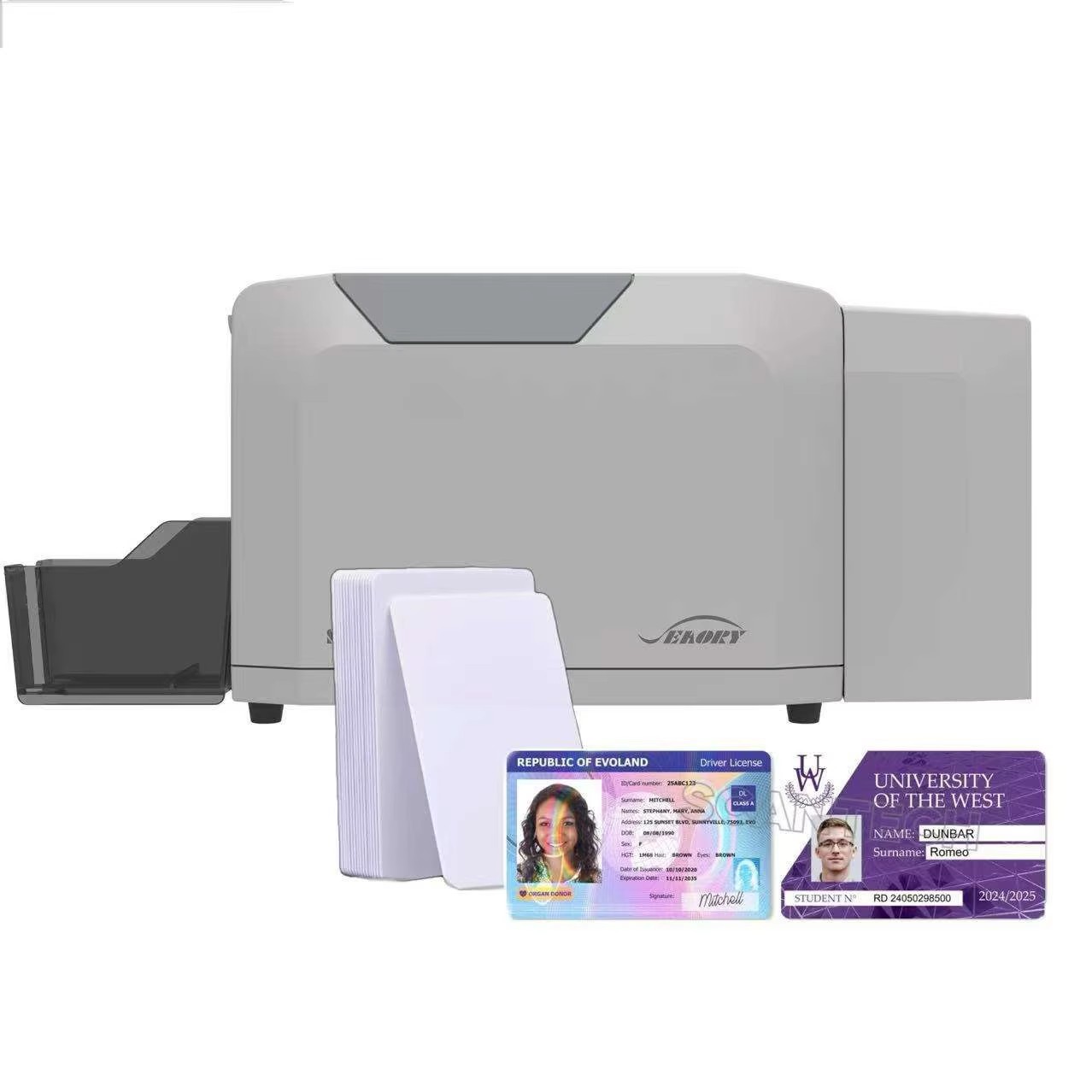 Seaory S28 Plastic PVC ID Card - Commercial Ribbon Printing Machine recension och pris